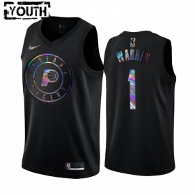 Maillot NBA Indiana Pacers T.J. Warren 1 Iridescent HWC Collection Swingman - Enfant